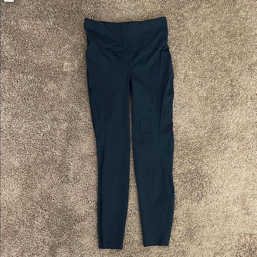 lululemon athletica Navy Leggings NEVER WORN WITH POCKETS